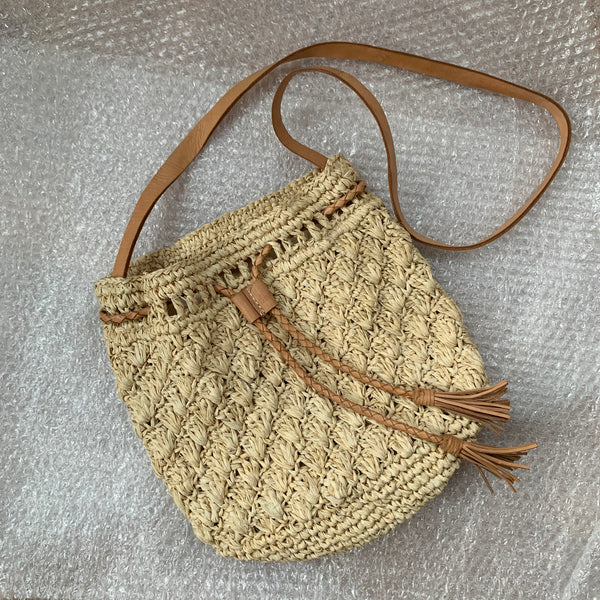 Raffia Mochila - SALE