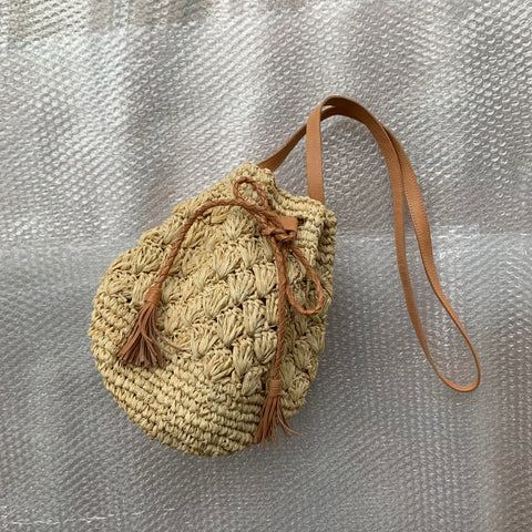 Raffia Mochila - SALE